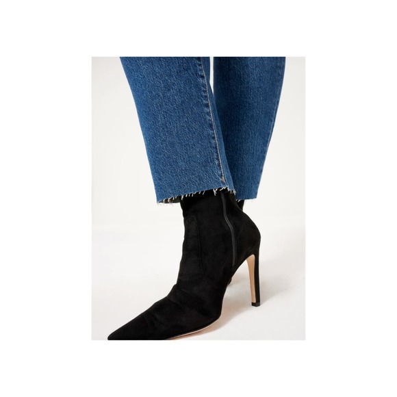 Good American - Good Classic Raw Hem Jeans - Size 12 *NEW* - Picture 4 of 10